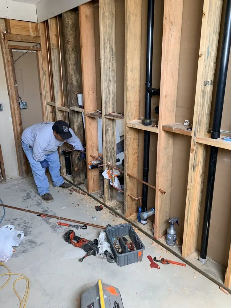 Commercial rough-in plumbing for Gas Line Repair in Necombtown